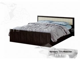 Кровать двуспальная 1,4м LIGHT Фиеста (BTS) в Нагорном - nagornoe.mebel-nsk.ru | фото