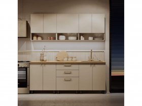 Кухонный гарнитур Орма 2,0м в Нагорном - nagornoe.mebel-nsk.ru | фото