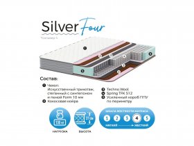 Матрас Silver Four в Нагорном - nagornoe.mebel-nsk.ru | фото