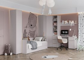 Модульная детская «Тефия» (тефия/софт сантьяго) в Нагорном - nagornoe.mebel-nsk.ru | фото