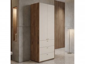 Шкаф двухстворчатый c ящиками Орма в Нагорном - nagornoe.mebel-nsk.ru | фото