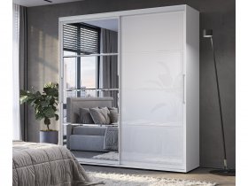 Шкаф-купе Крафт-6 2,0м (белый) в Нагорном - nagornoe.mebel-nsk.ru | фото