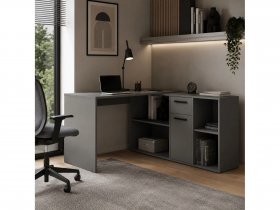 Стол письменный Лайт 03.245 (темно-серый) в Нагорном - nagornoe.mebel-nsk.ru | фото